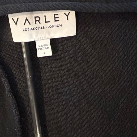 Varley Kingsmill Open Back Pullover Sweatshirt Black‎ Size Small - Picture 5 of 7